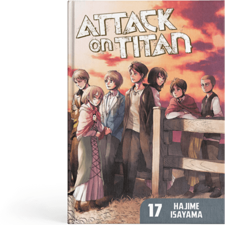 مانگای Attack on Titan Vol.17